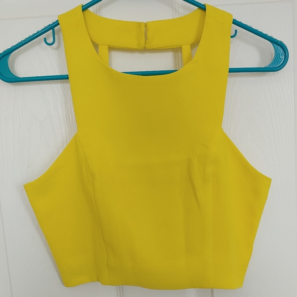 Sold mercari-High-neck crop top